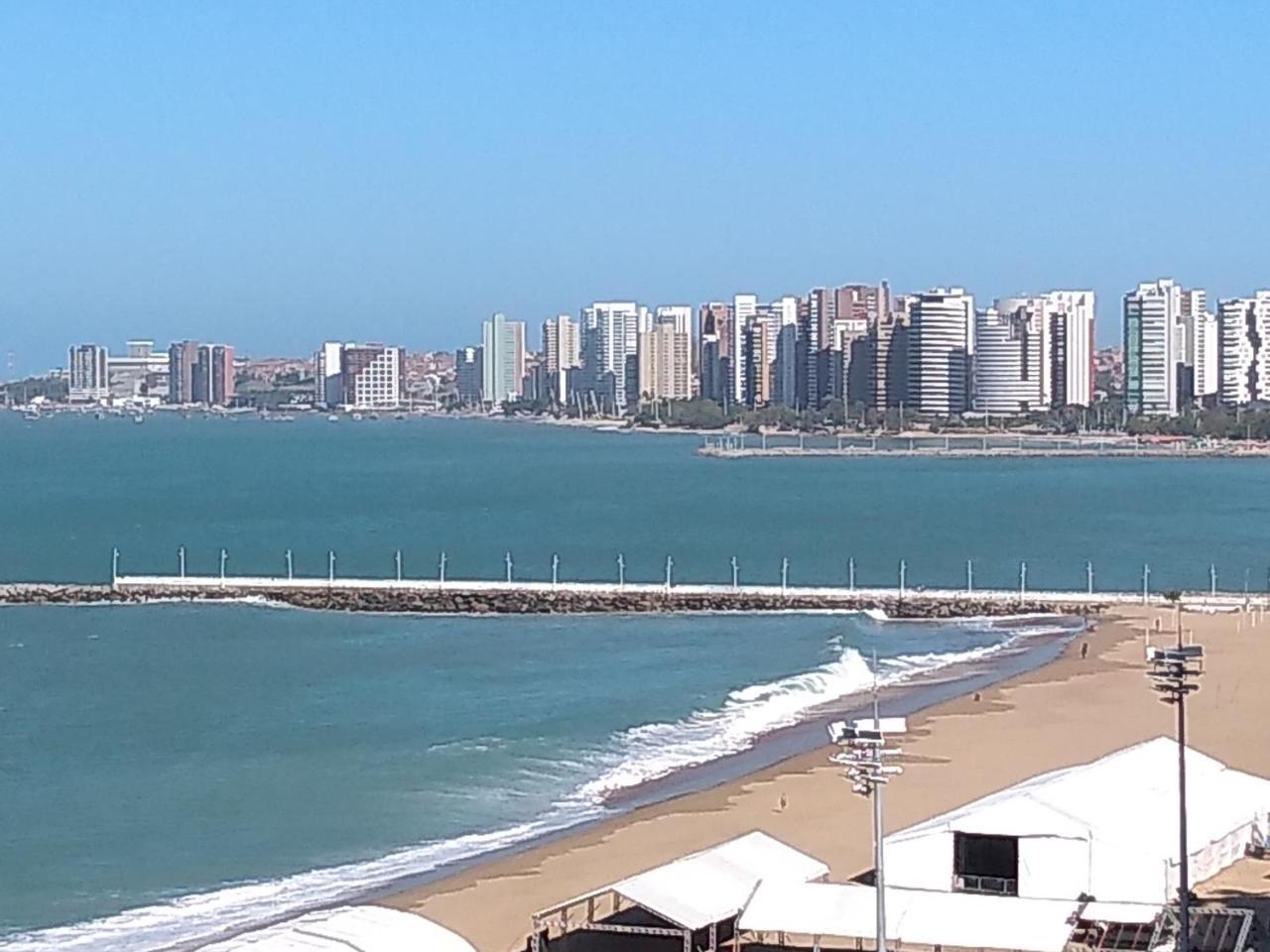 Апартаменты Atlantico Ocean Vista Mar Форталеза Экстерьер фото